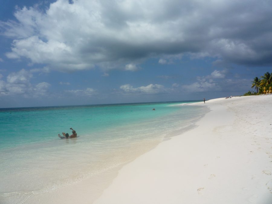 Beach at Shoal Bay on Anguilla