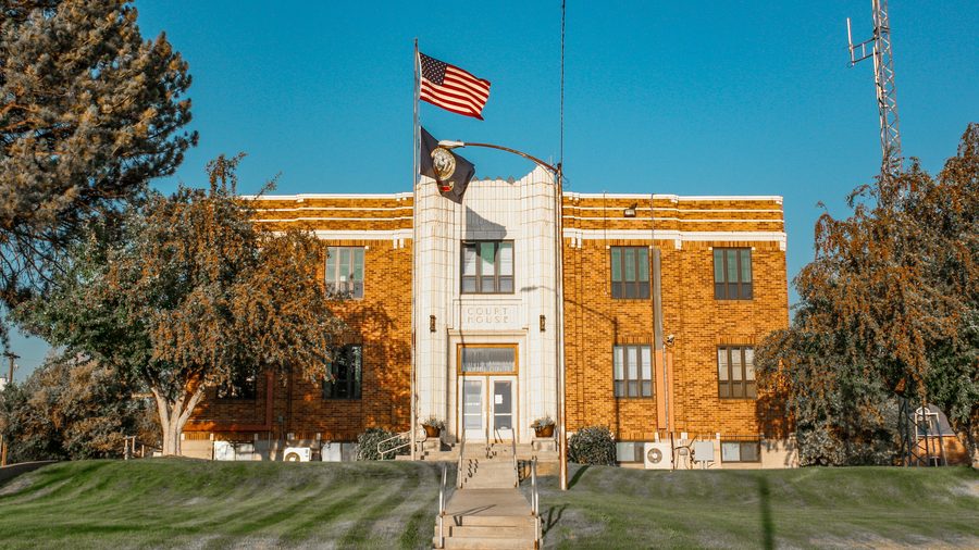 Oneida County Courthouse in Malad, Idaho