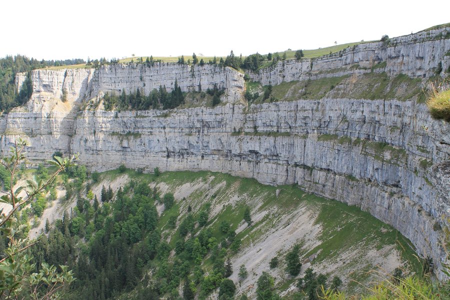 Creux du Van in the canton of Neuchâtel