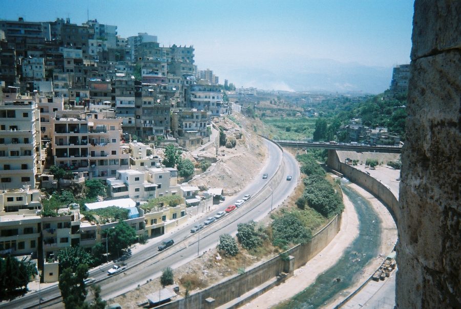 View over Tripoli from the castle