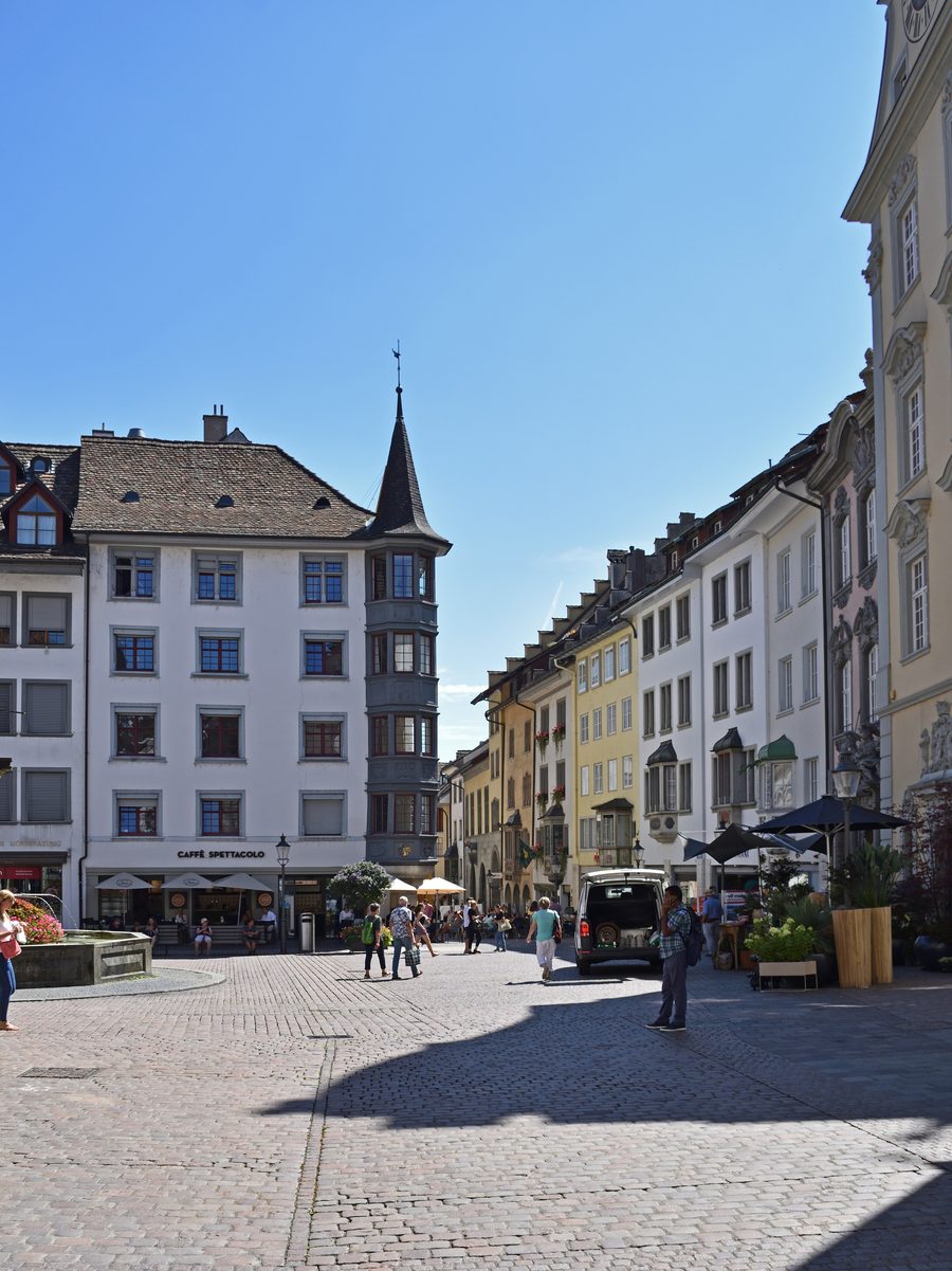 Old town of Schaffhausen