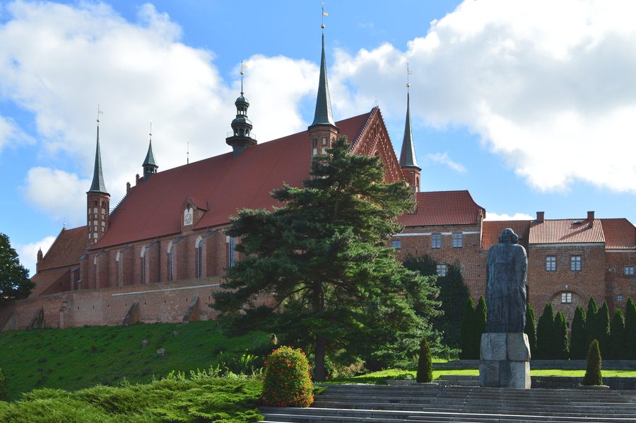 Cathedral on Cathedral Hill in Frombork in northern Poland