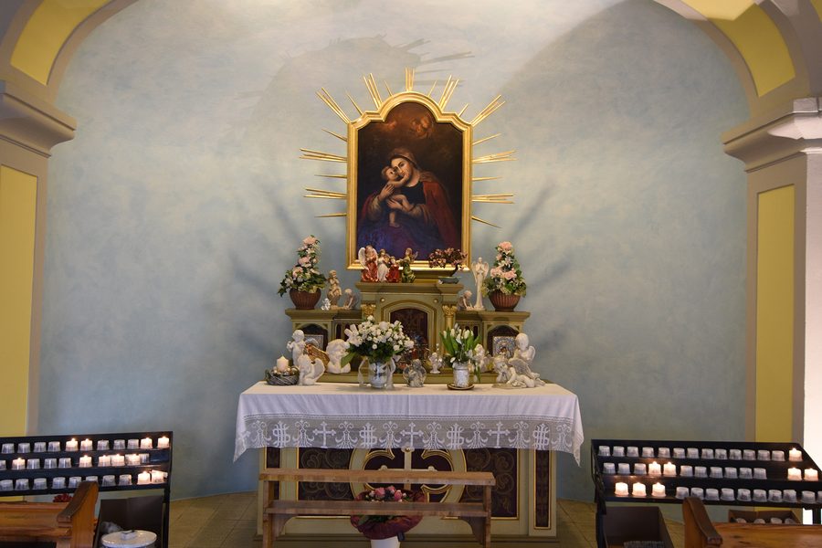 Mary spring in Ollersdorf in Burgenland