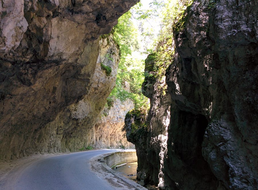 Buynovsko Gorge in the Rhodope Mountains near Yagodina, Smolyan Province