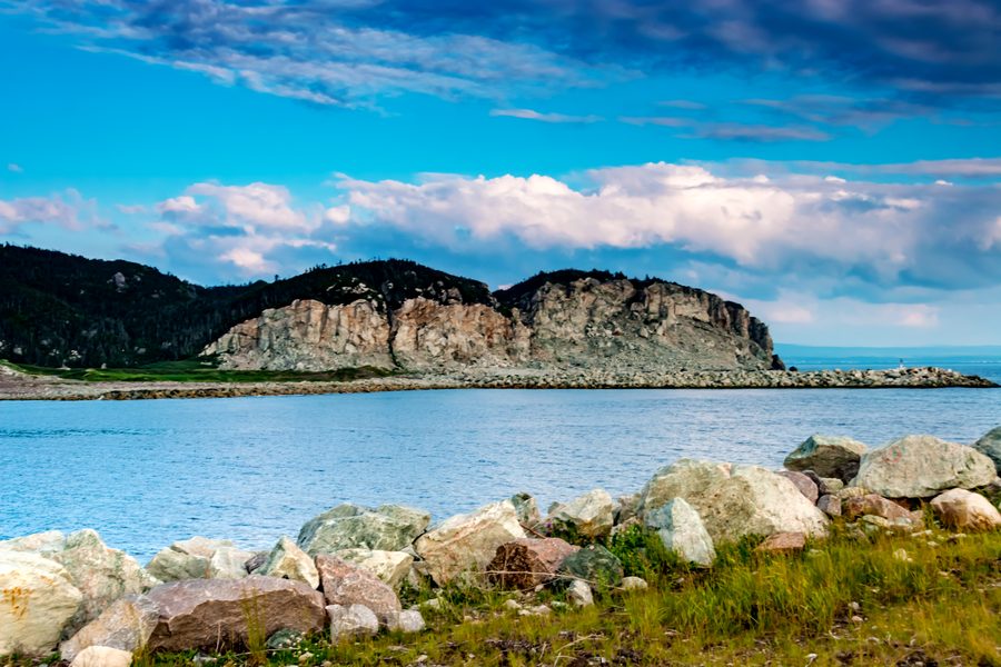 Coastal landscape in Newfoundland