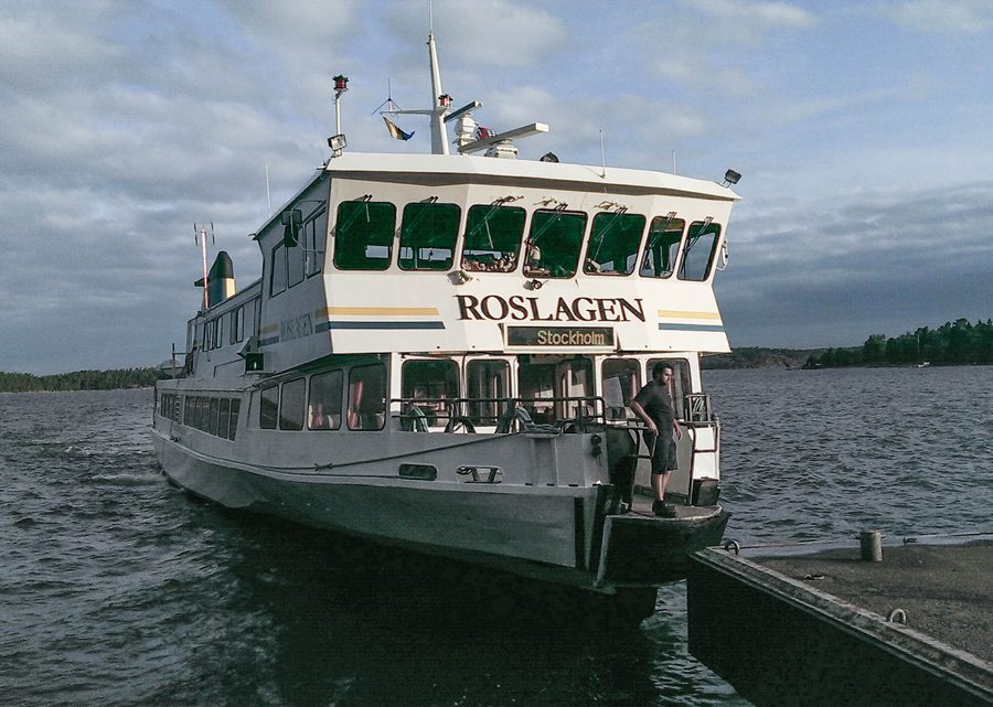 M/S Roslagen near Ljusterö in the Roslagen archipelago