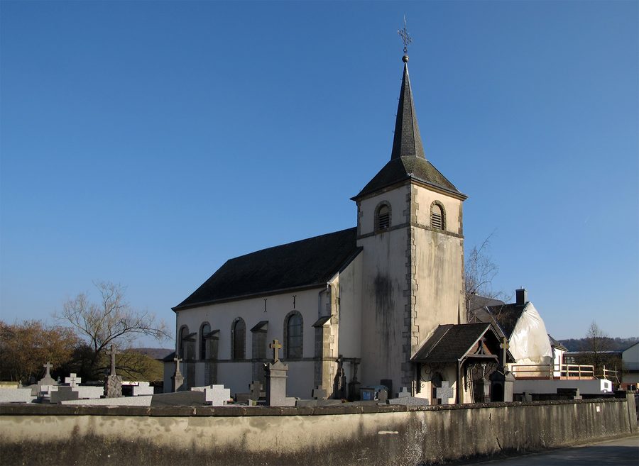 Church of Oberpallen, Luxembourg