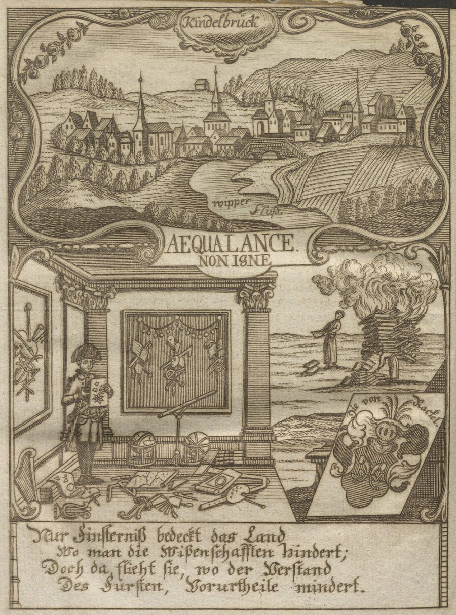 Historische Ortsansicht von Kindelbrück an der Wipper