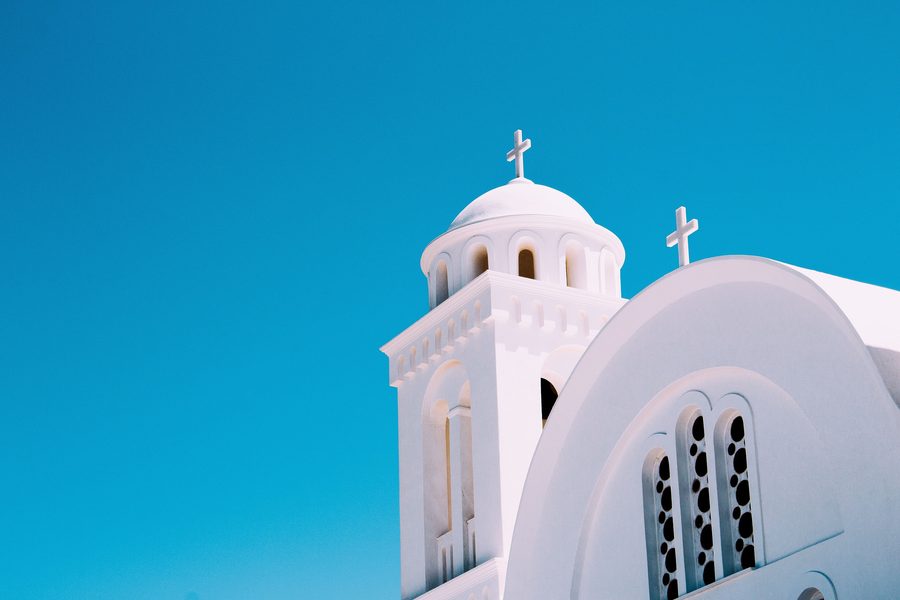 Landscape of Paros, Greece