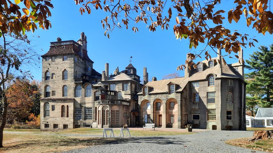 Fonthill Castle, former home of Henry Chapman Mercer, in Doylestown, Pennsylvania