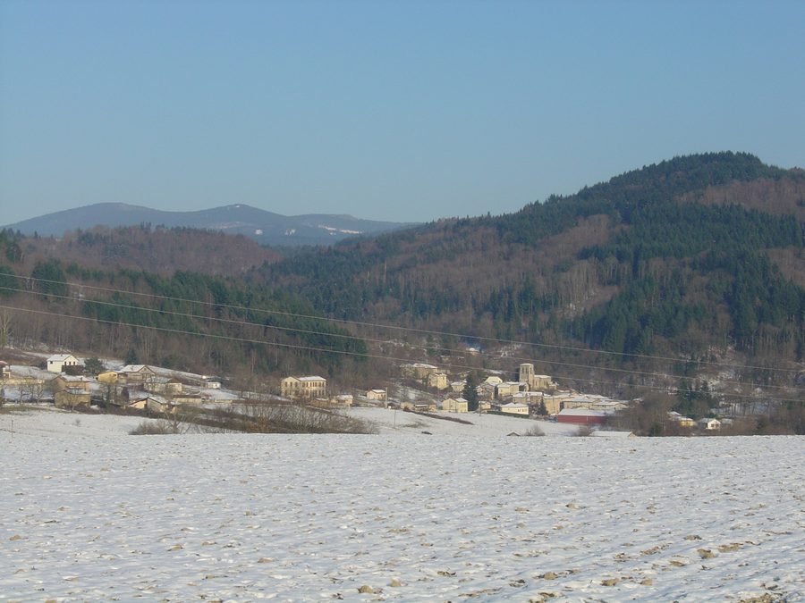General view of Aubusson d'Auvergne