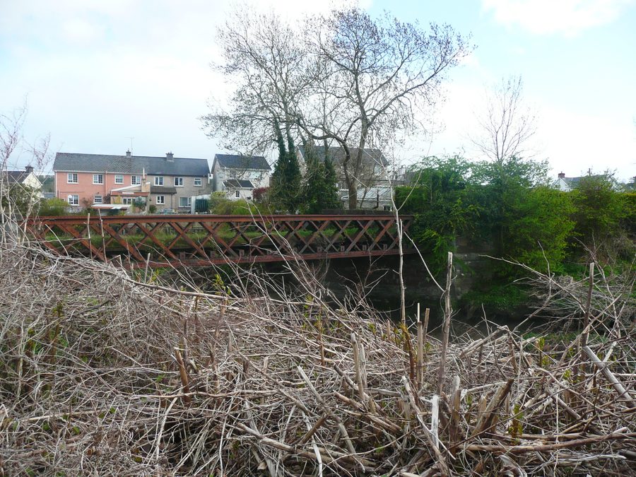 Disused railway bridge over the River Swilly near Letterkenny