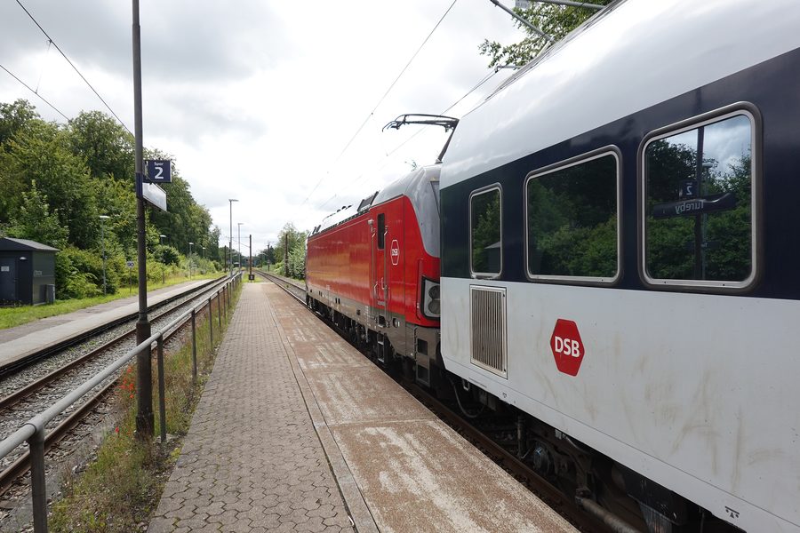Bahnhof Tureby in Dänemark