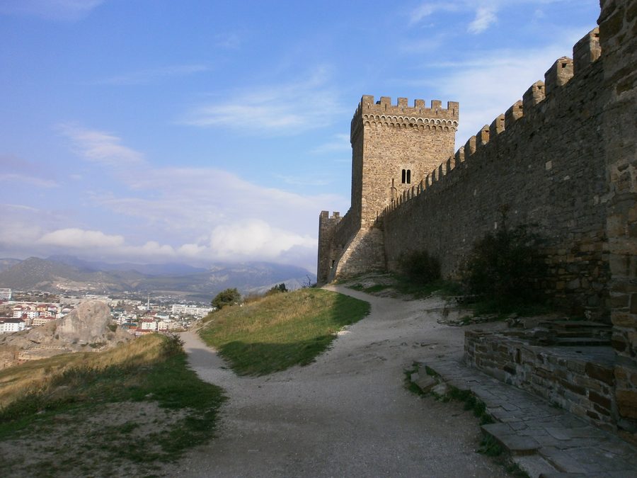 Genoese Fortress in Sudak, Crimea
