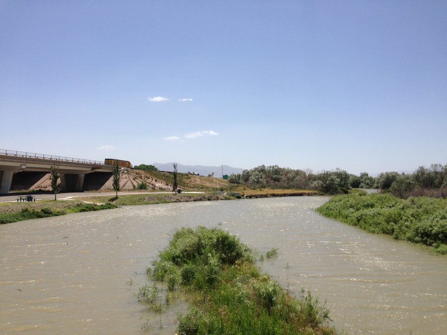 View of the Humboldt River in Winnemucca
