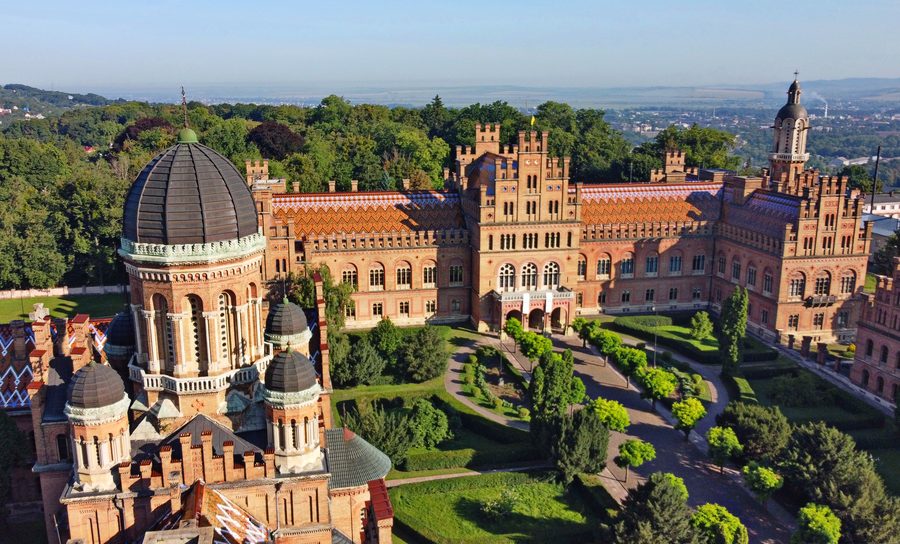 Residence of Bukovinian and Dalmatian Metropolitans in Chernivtsi, Ukraine