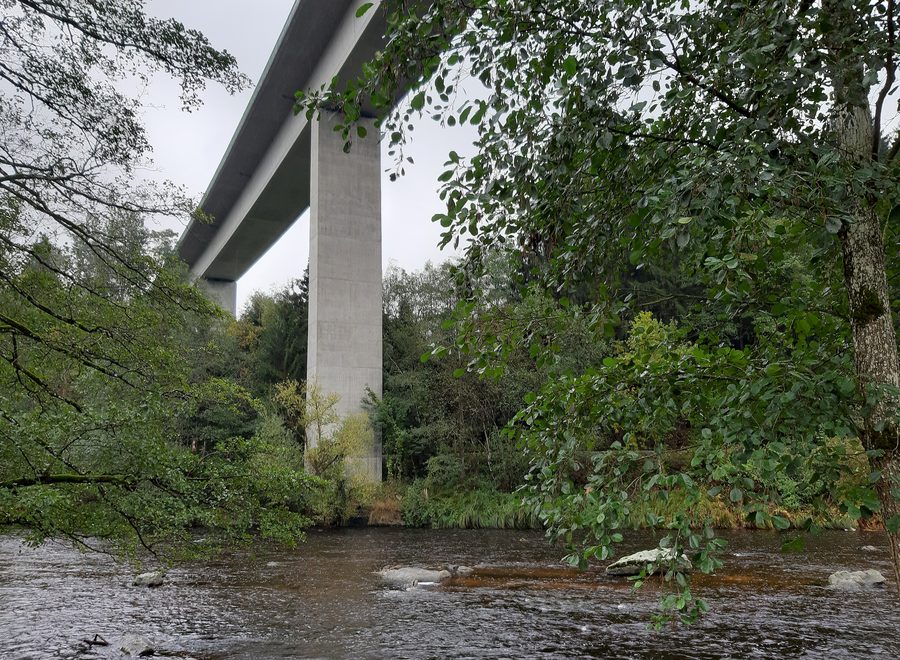 Valley bridge over the Ilz at Kalteneck