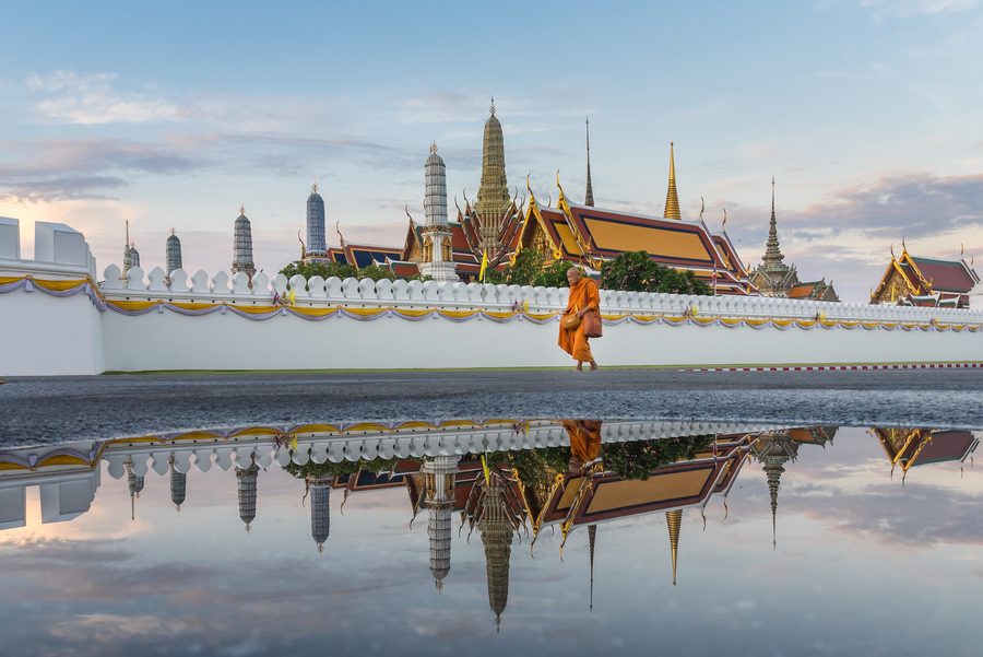 Temple of the Emerald Buddha in Bangkok