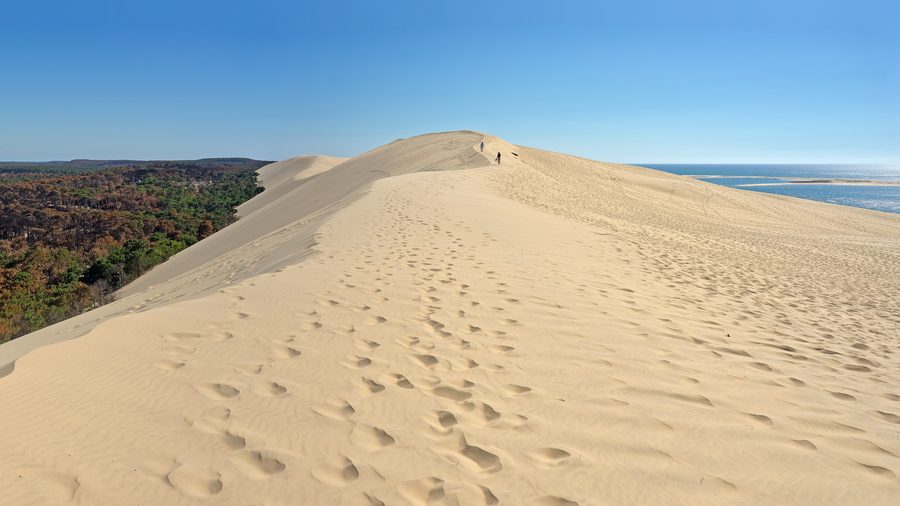 Dune du Pilat between the Atlantic and the Landes forest