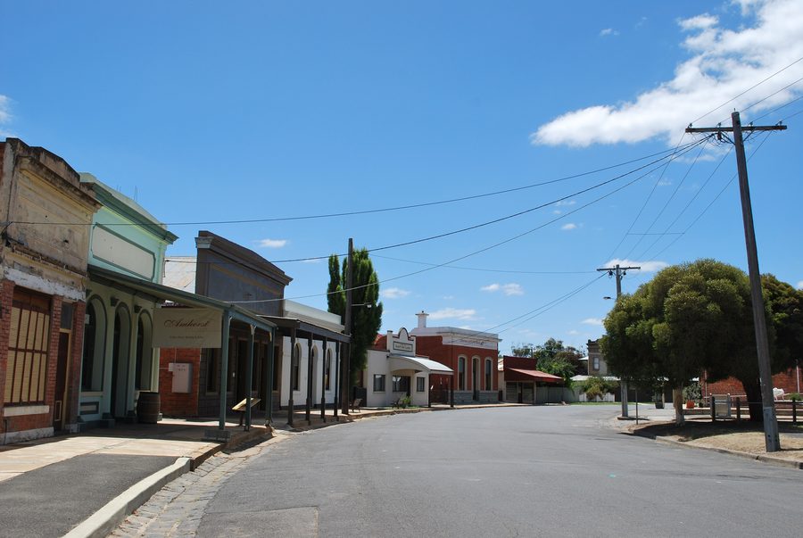 Scandinavian Crescent, Talbot's historic main street in Victoria