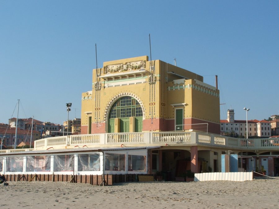 Spiaggia d’Oro in the Porto Maurizio district of Imperia