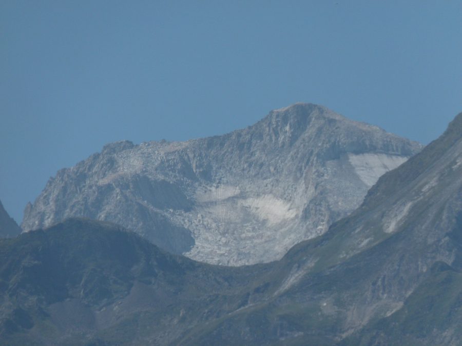 The Aneto seen from the Vilamòs viewpoint