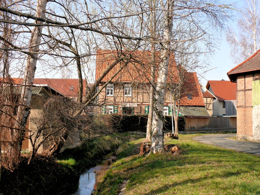 At the ford in Veckenstedt