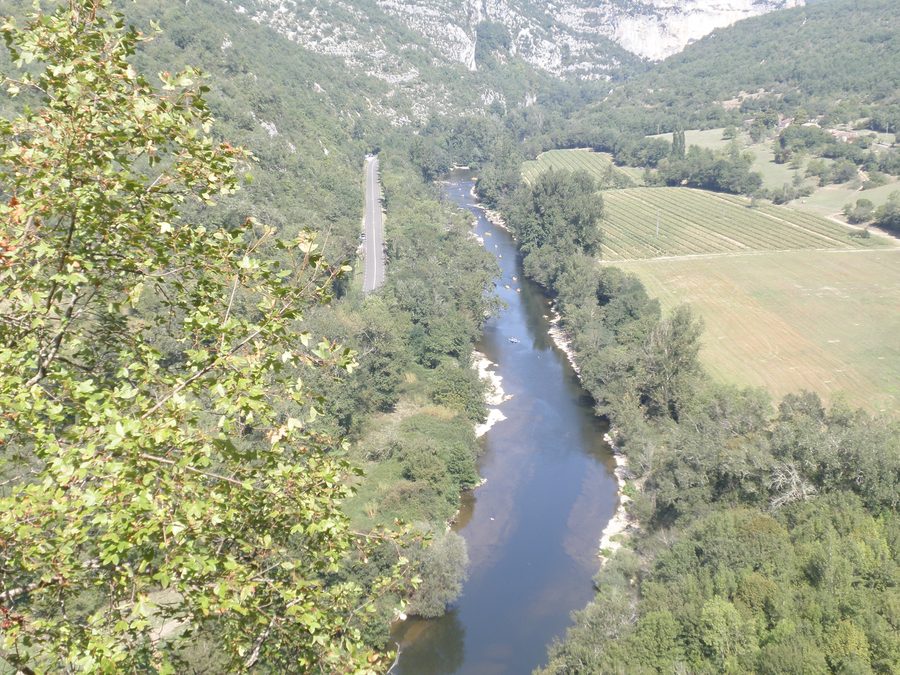 Aveyron Gorge near Penne in the Tarn department