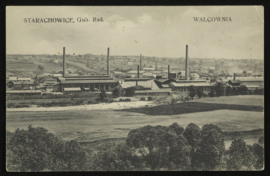 Starachowice, Gub. Rad. - walcownia. 1905-1918