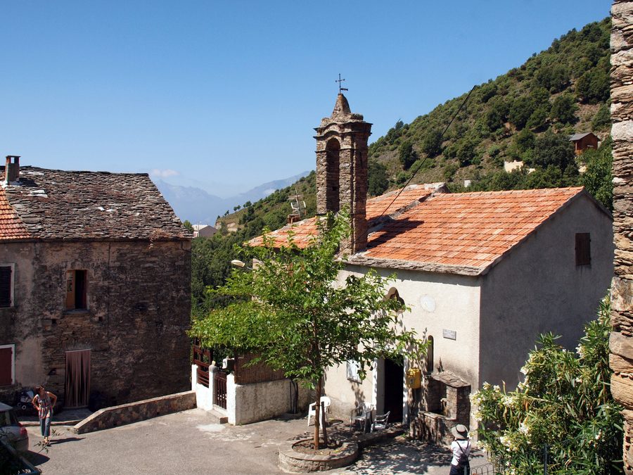 Kapelle Saint-Vincent im Weiler Soprano bei Bustanico