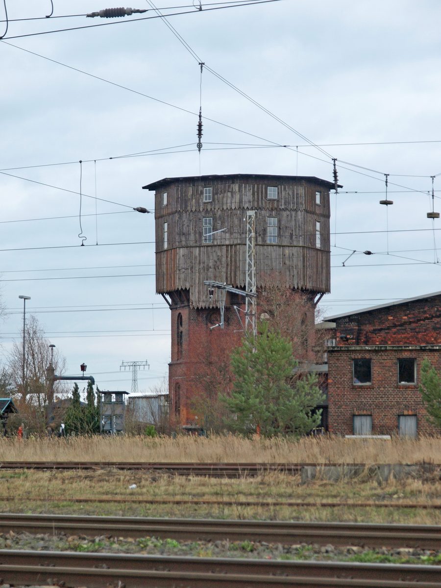 Water tower at the Lokschuppen Pasewalk
