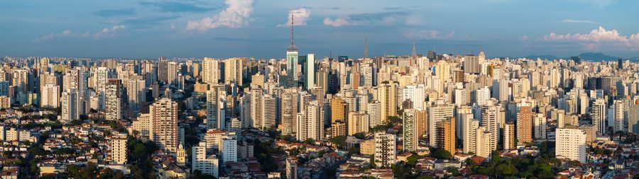 Aerial view of São Paulo