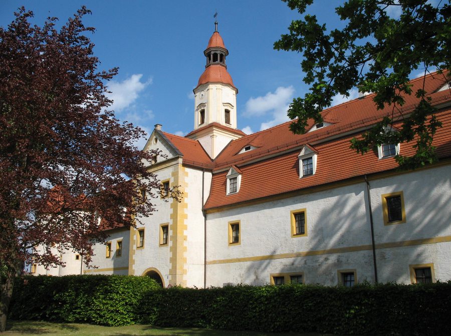 Vorderschloss Annaburg in Sachsen-Anhalt