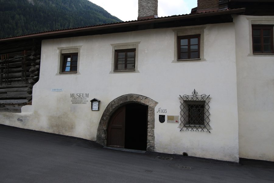 Historic local museum in Pfunds in a farmhouse