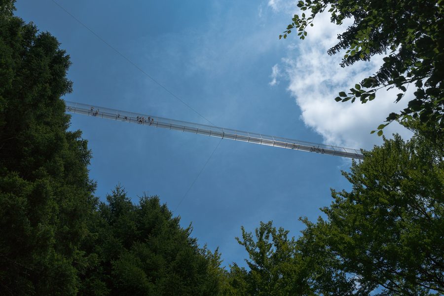 Highline 179 near Reutte in Tyrol