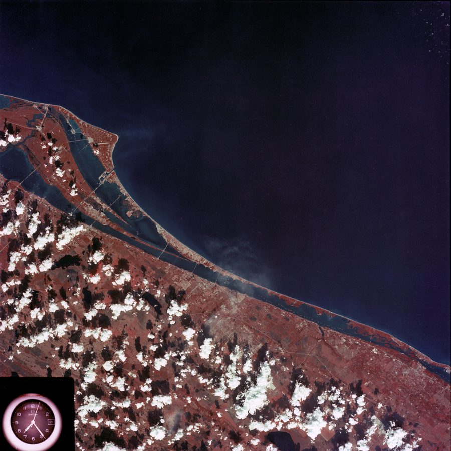 Luftaufnahme der Atlantikküste Floridas im Bereich von Vero Beach