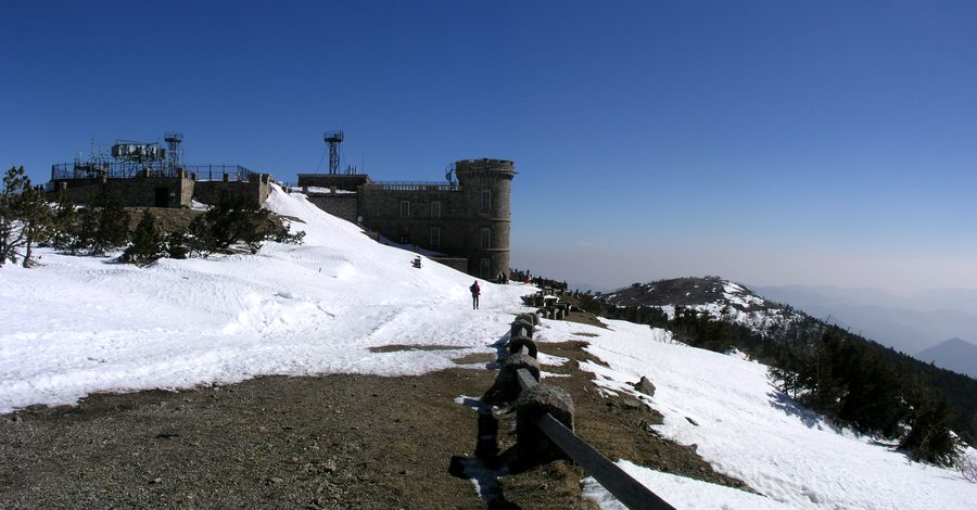 Panorama des Mont Aigoual in den Cevennen