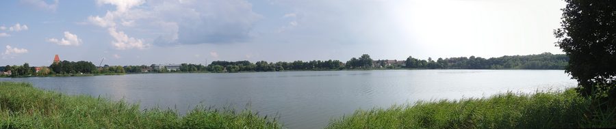 Panoramablick auf den Crivitzer See von der Westseite