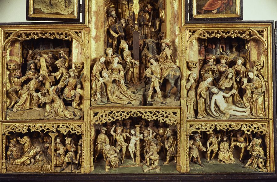 Altarpiece in Västra Ingelstads kyrka, Vellinge