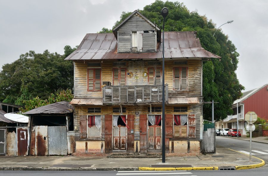 Traditional house in Cayenne
