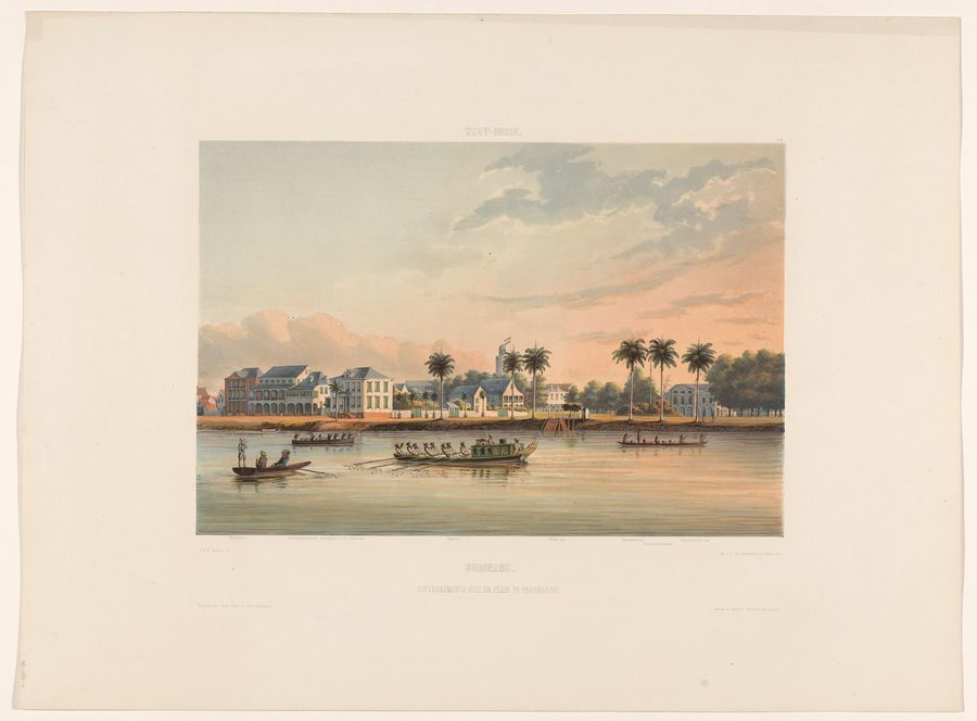 Paramaribo on the water