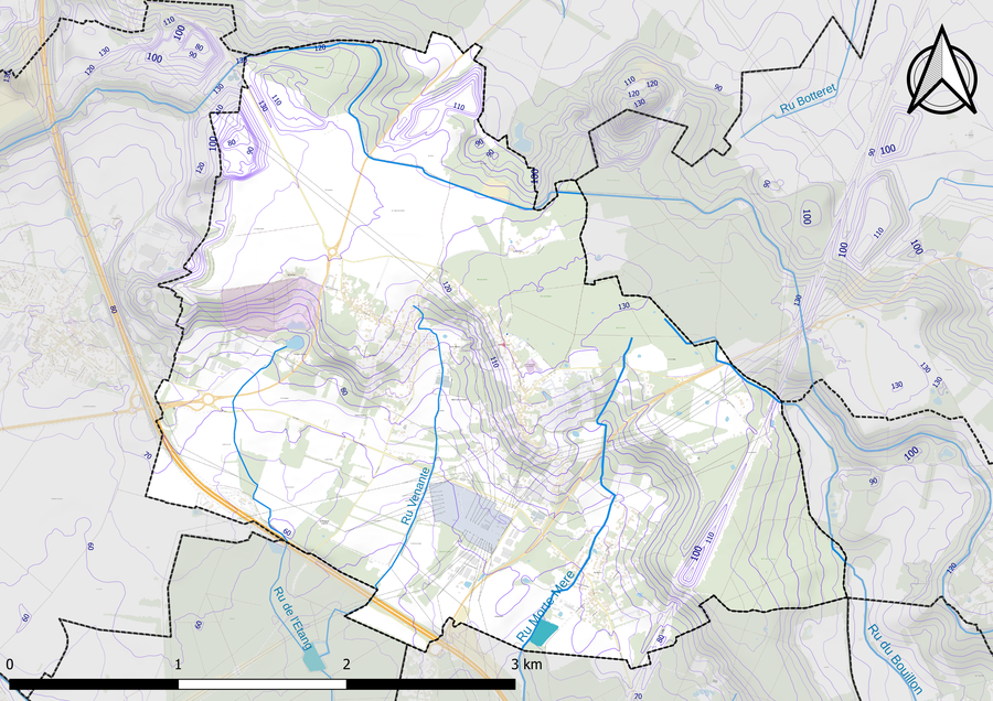 File:77517-Villevaudé - Relief-PlanIgn.png