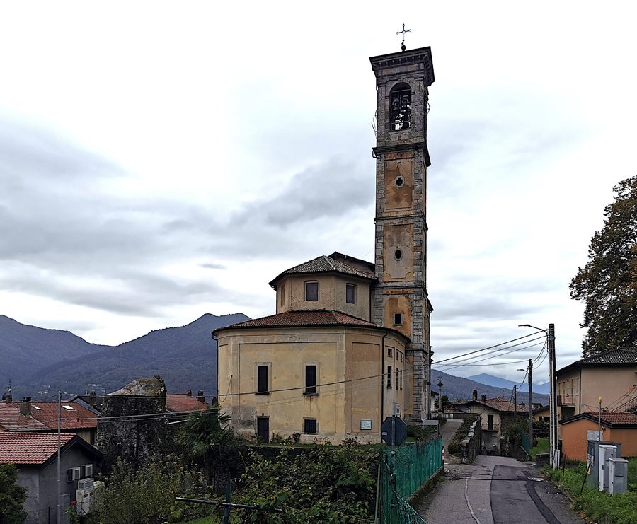 Chiesa di Santa Maria Annunciata in Bosco Valtravaglia, a district of Montegrino Valtravaglia