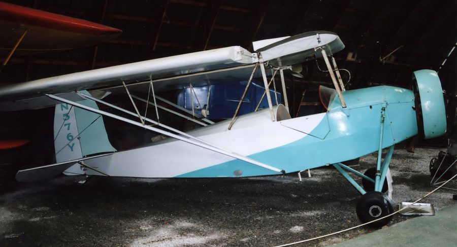 Nicholas-Beazley NB-8G light aircraft of 1931 at the Old Rhinebeck Aerodrome museum in New York State