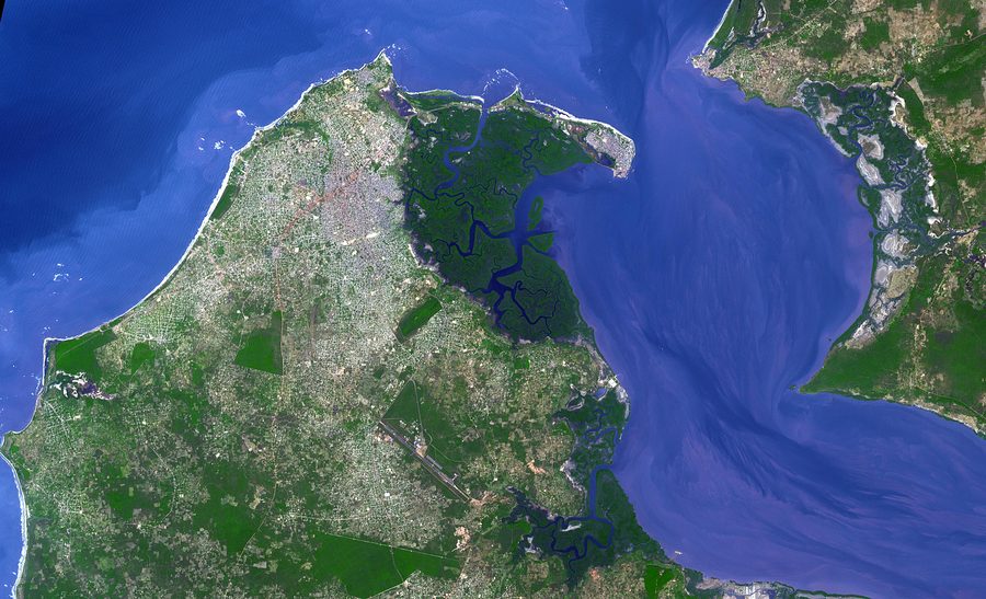 Banjul from the air