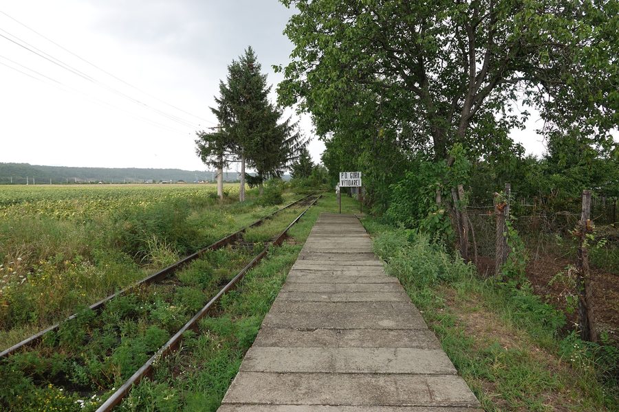 Bahnhof Gura Vitioarei im Kreis Prahova, Rumänien