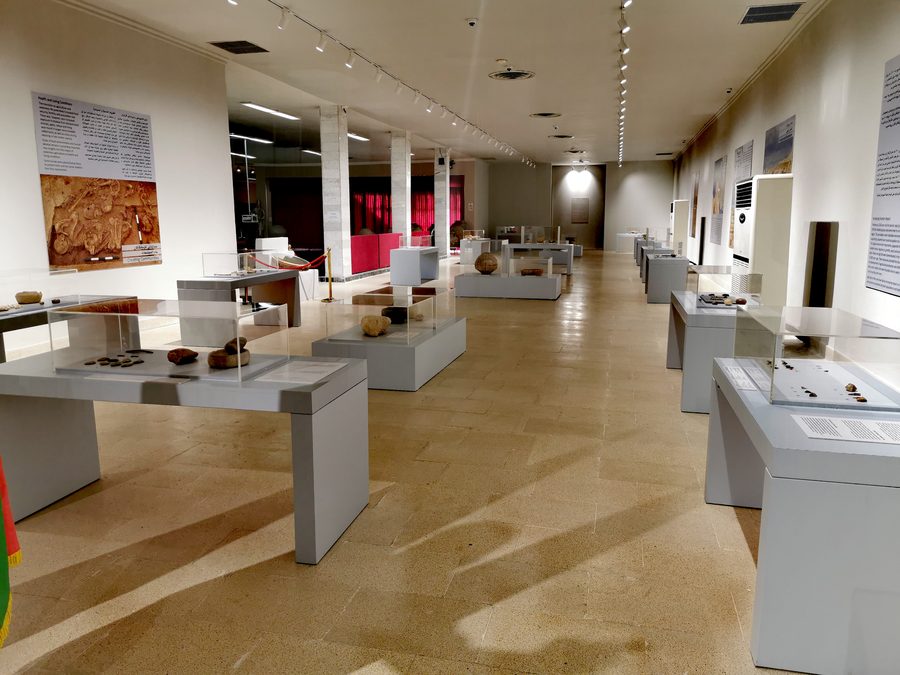 Prehistoric gallery in the Sulaymaniyah Museum during its official opening