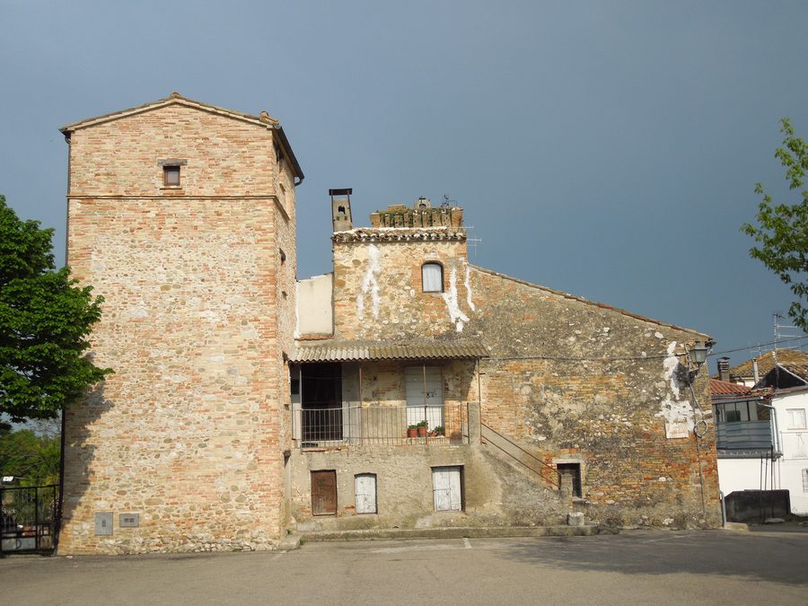 Innenansicht des Borgo Ripattoni in der Provinz Teramo