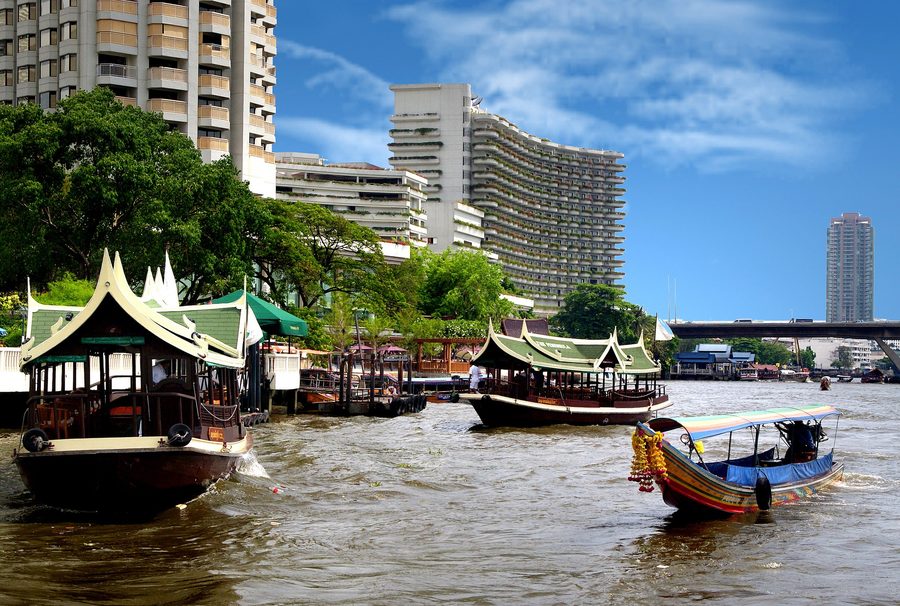 The Chao Phraya in Bangkok