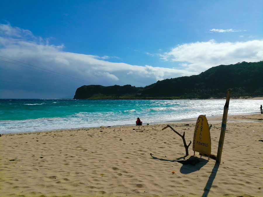 Blue Lagoon Beach in Pagudpud